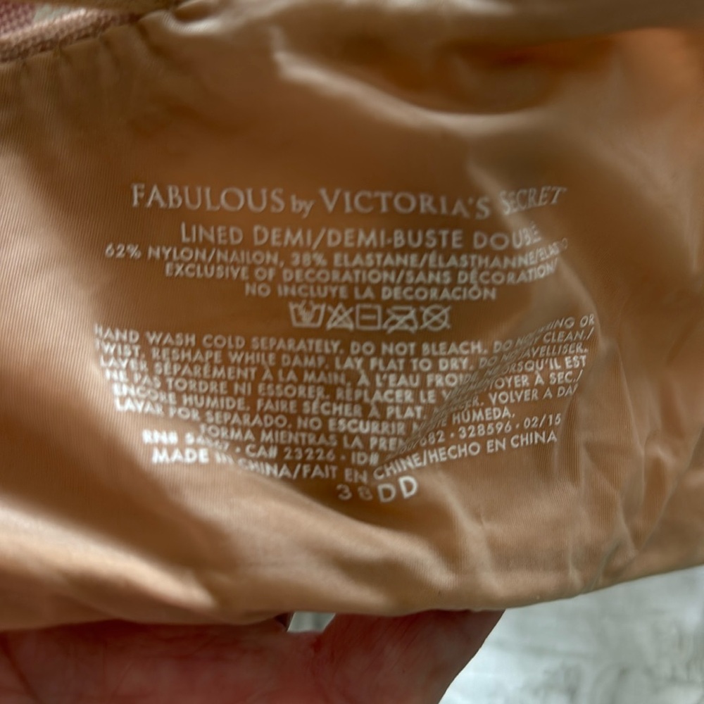 Fabulous by Victorias Secret sz 38 DD
